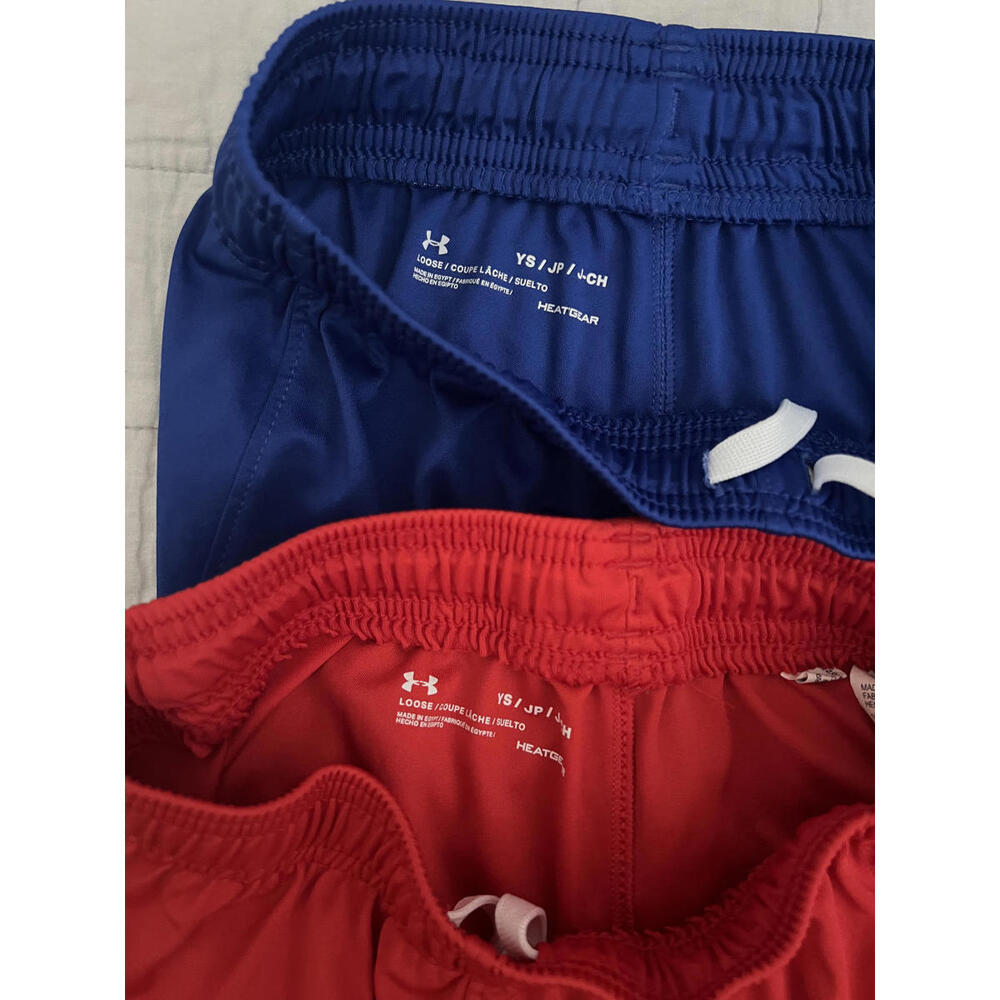 Under Armour Boys Youth Small Shorts HeatGear Bundle, Set of 2 Athletic Shorts - Picture 6 of 6